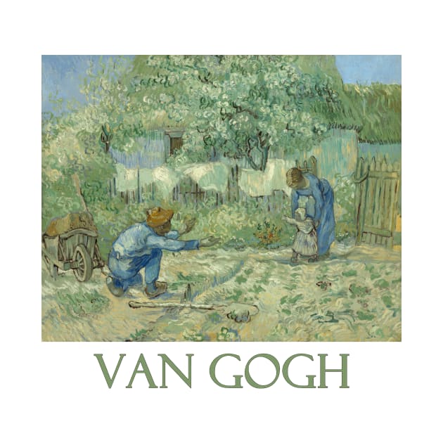 First Steps by Vincent van Gogh by Naves