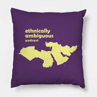 Middle East Map Pillow