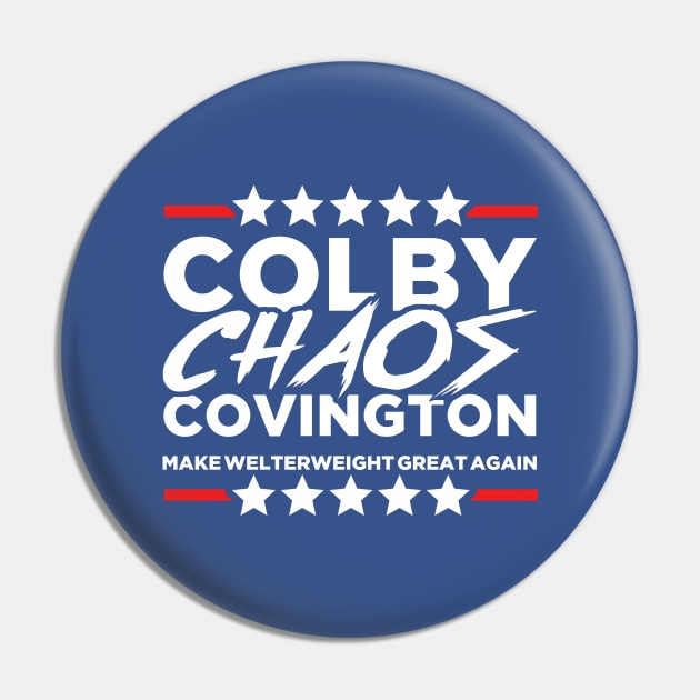 Colby ''Chaos'' Covington Pin by MMAMerch