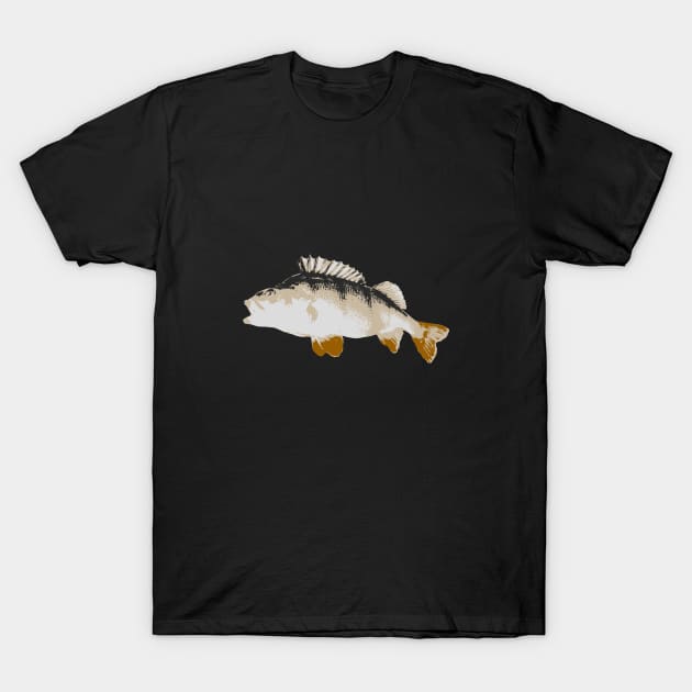 Perch Multicolor Design T-Shirt