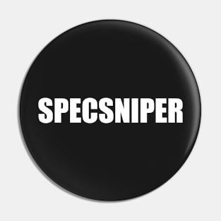 SpecSniper Pin