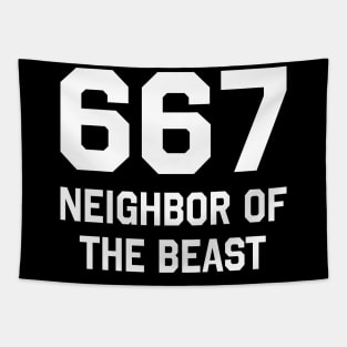 667 - Neighbor Of The Beast Tapestry