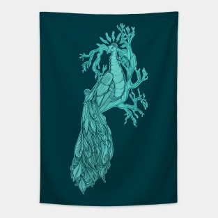 Blue Bird Tapestry