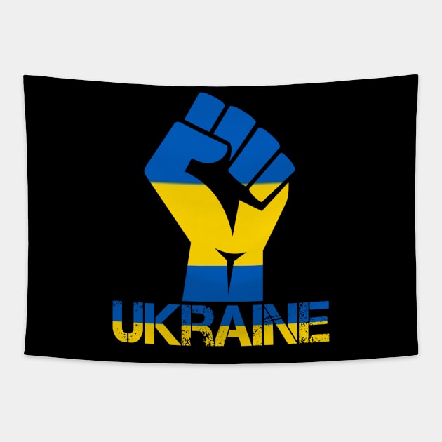 Ukraine Strong,Ukranian Tapestry by Mima_SY