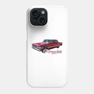 1962 Ford Fairlane 500 Sedan Phone Case