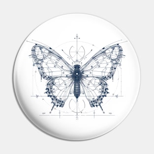 Fluttering Precision: The Technical Blueprint of a Butterfly Pin