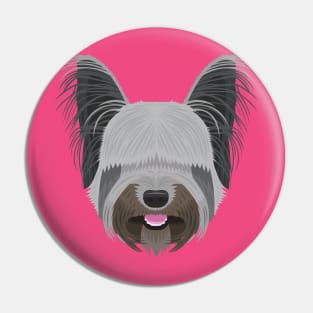 Skye Terrier Pin