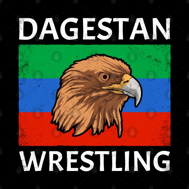 Sambo Dagestan Eagle by NicGrayTees