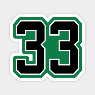 Number 33 Magnet