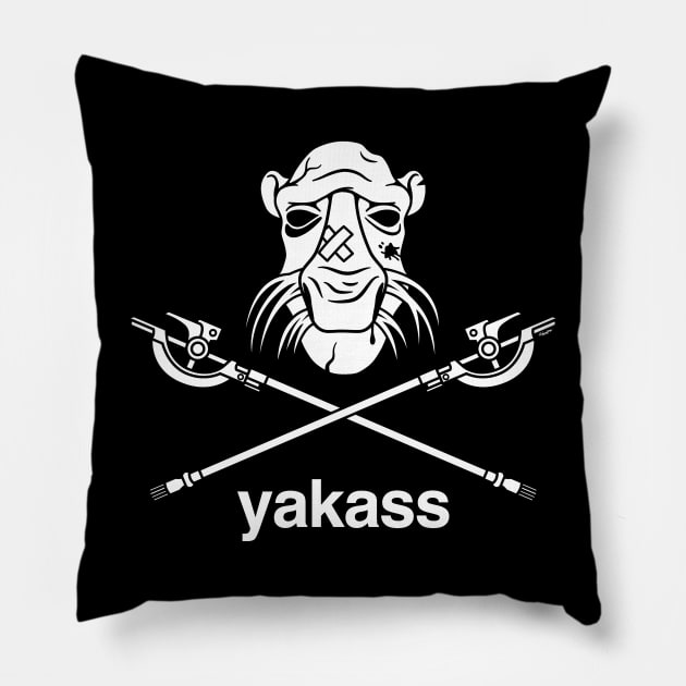 Yakass Pillow by mikehandyart