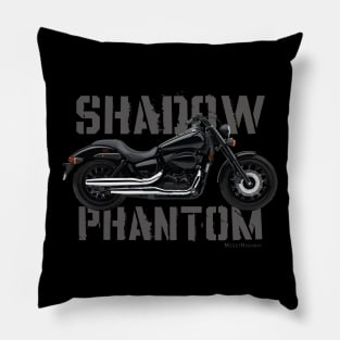Honda Shadow Phantom 19 black, s Pillow