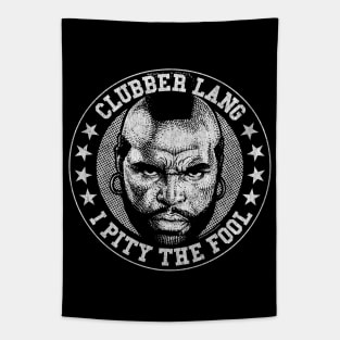 Mr T, DISTRESSED, Clubber Lang, B.A. Baracus Tapestry