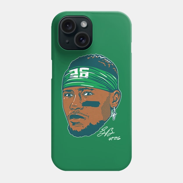 Saquon Barkley Philly Swag Head Phone Case by artbygonzalez