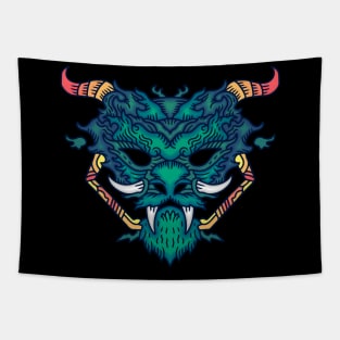 Dragon Head Tapestry