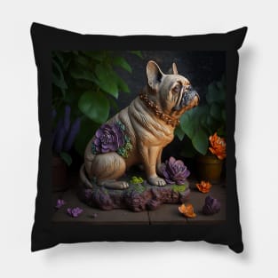 Terracotta French Bulldog Pillow