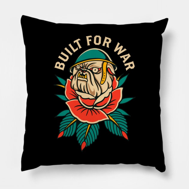 Tough Guy Pillow by TerpeneTom