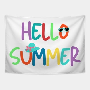 Aloha, Hello Summer Vibes T-Shirt Tapestry