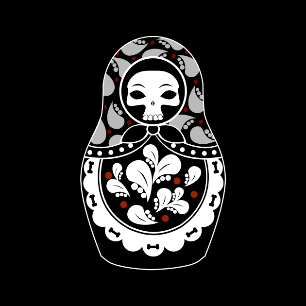 Dead matrioshka skeleton by AlexMill