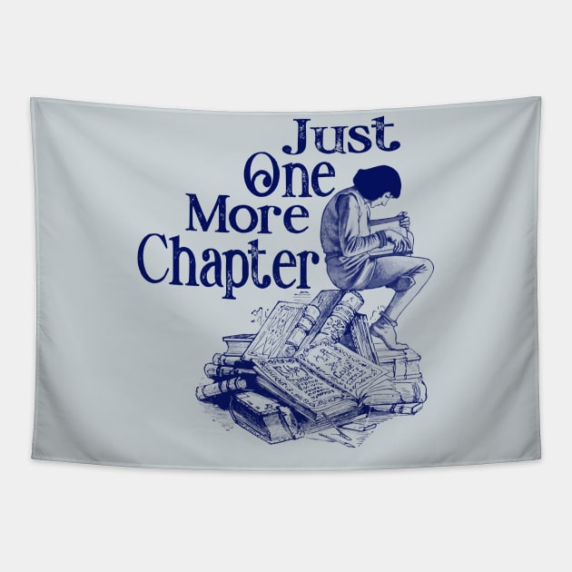 Just One More Chapter Tapestry by Jitterfly