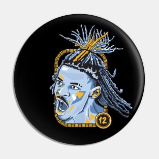 Ja Grizzlies Pin