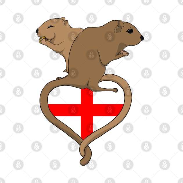 Gerbil England (light) by RampArt