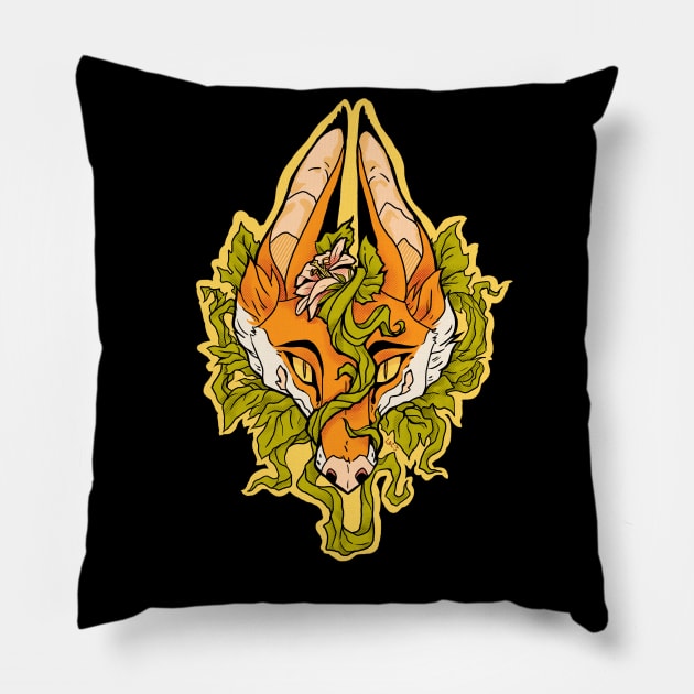 Fox Grove Pillow by LoafOfCake