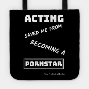 Best Birthday Gift for Actor or Aspiring Actor.  Perfect for Male/Female on Graduation or any Occasion Tote