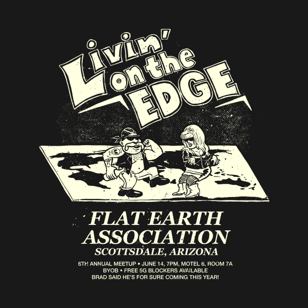 Livin' on the Edge (dark shirts) by Peter Katsanis Art