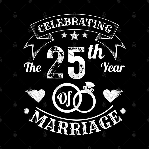 Celebrating The 25th Year Of Marriage by JustBeSatisfied