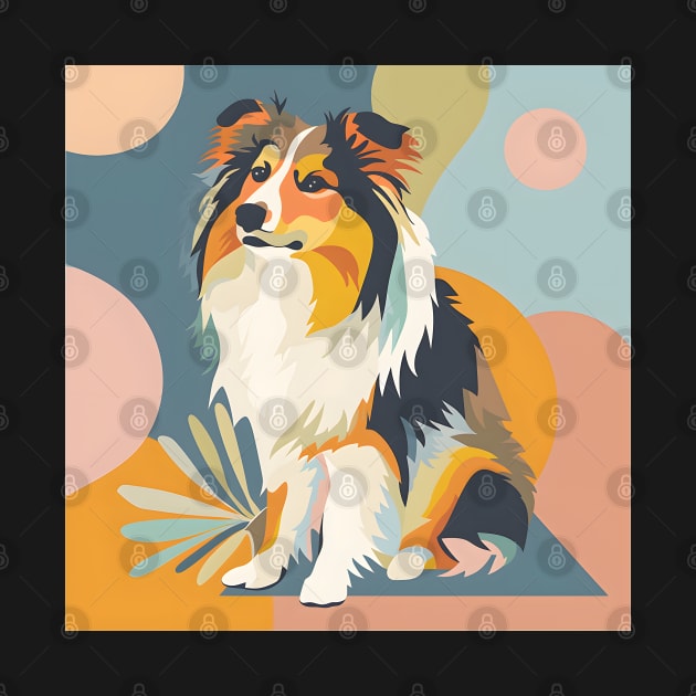 Shetland Sheepdog in 70's by NatashaCuteShop