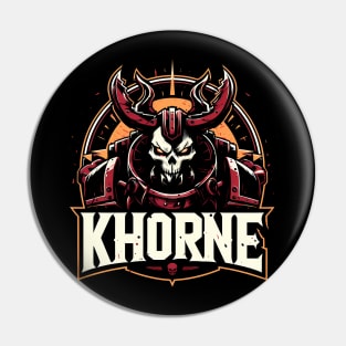 Khorne Icon Pin