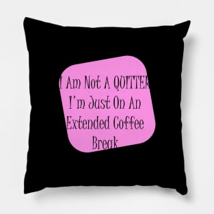 funny fun cool cute sarcastic dadjoke funny quote Pillow