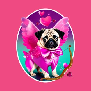 Cupid Pug! T-Shirt