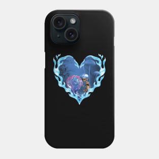 Cute fairy with fantasy fish Phone Case