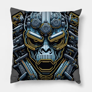 Techno Apes S02 D71 Pillow