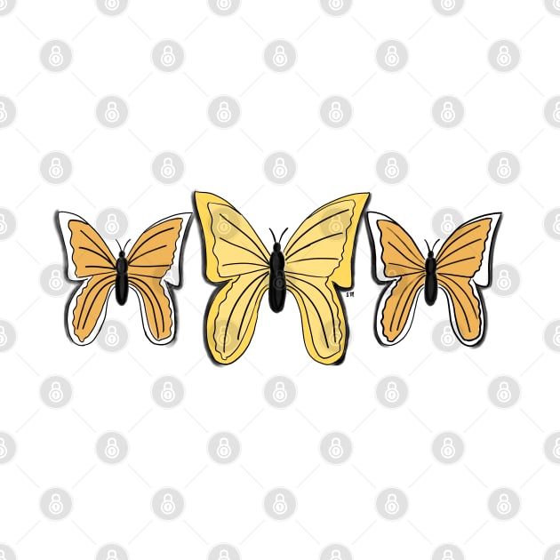 Three Butterflies by Susy Maldonado illustrations