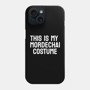 This Is My Mordechai Costume Purim Jewish Festival Jew Phone Case