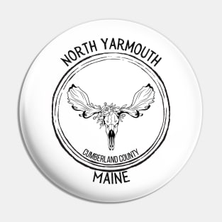 North Yarmouth Maine Moose Pin