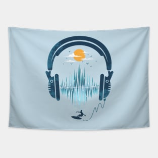 Summer Waves Tapestry