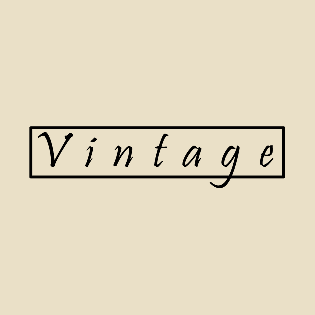 Vintage by Minimalistee