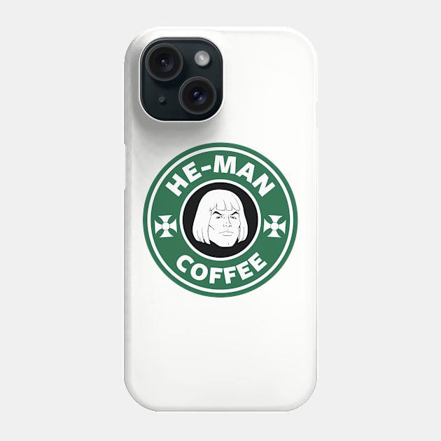 He Man And The Masters Of Universe Starbucks Coffee Phone Case by Rebus28