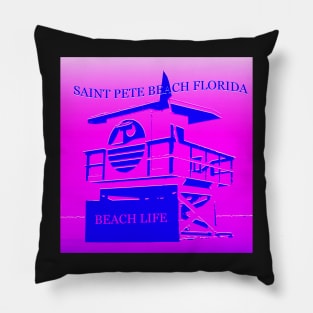 Saint Pete Beach Florida Pillow