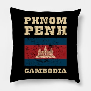 Flag of Cambodia Pillow