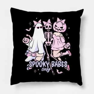 spooky babes Pillow