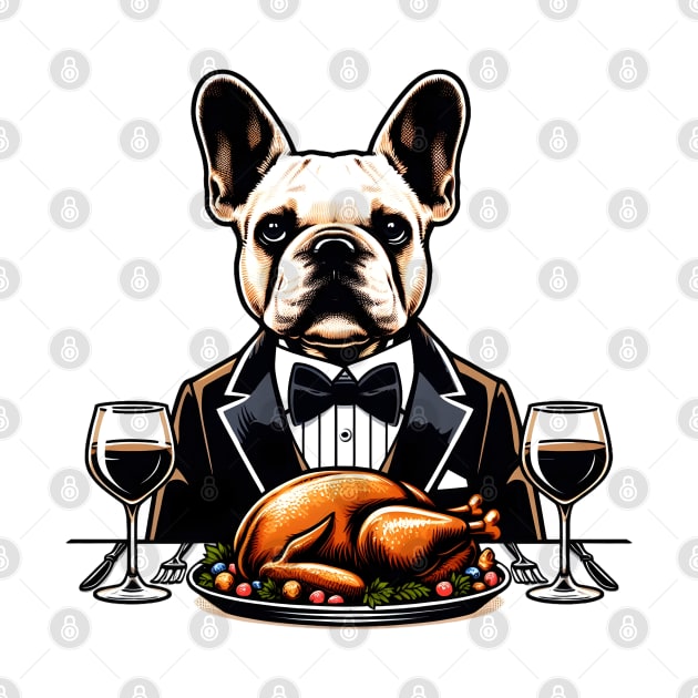 French Bulldog Thanksgiving by Graceful Designs