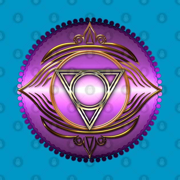 Third Eye Chakra by The Knotty Works