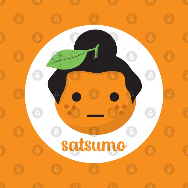 Cute Satsumo (AKA Satsuma) by VicEllisArt