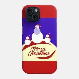 Family snowmans T-Shirt Phone Case