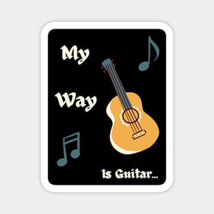 My Way is Guitar Magnet