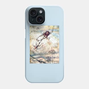 The Spider and the Fly - Arthur Rackham Phone Case